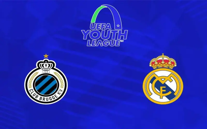 توقيت والقناة الناقلة لمباراة ريال مدريد وكلوب بروج اليوم في نهائي دوري أبطال أوروبا للشباب